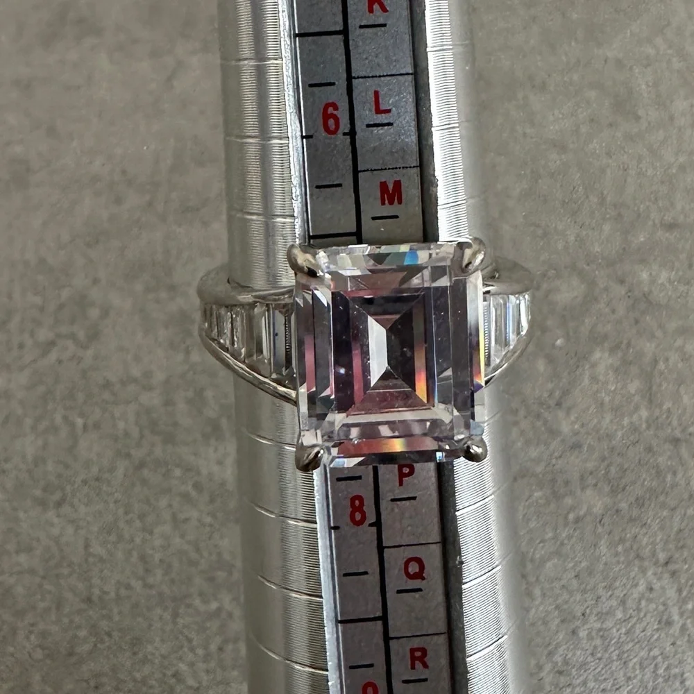 CZ & sterling silver fashion ring by Absolute - Picture 12 of 14